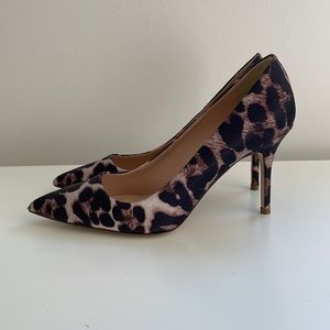 Jcrew Elsie Leopard Heels